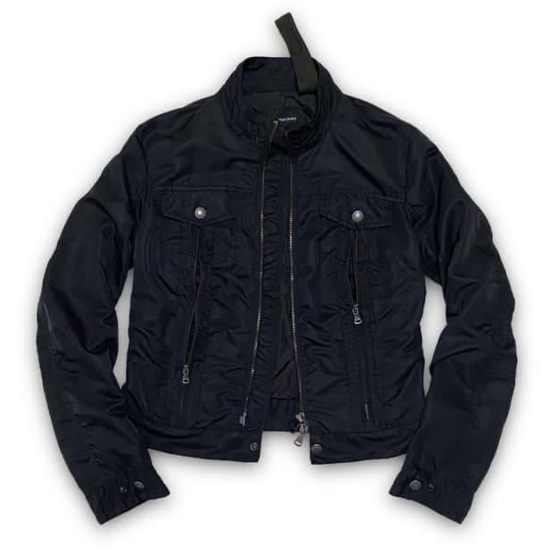 캘빈클라인 하이넥 나일론 자켓