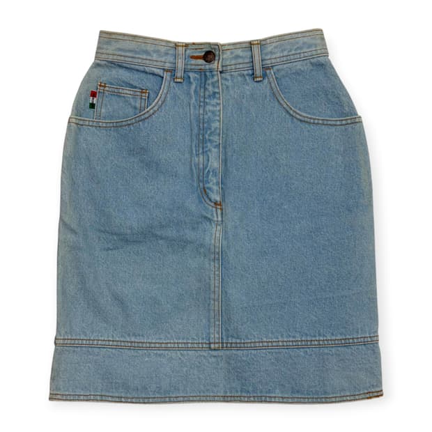 모스키노 데님 스커트 청치마