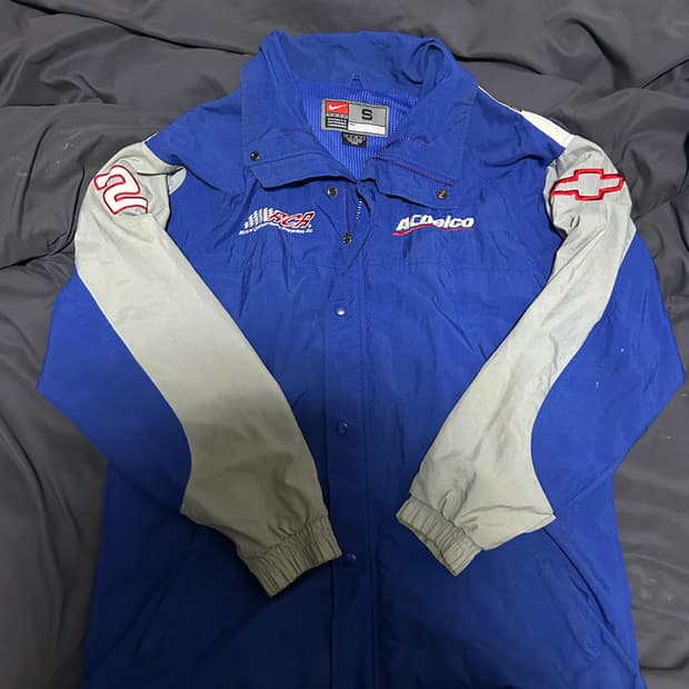 나이키 AC Delco 레이싱 바람막이 자켓 100 해