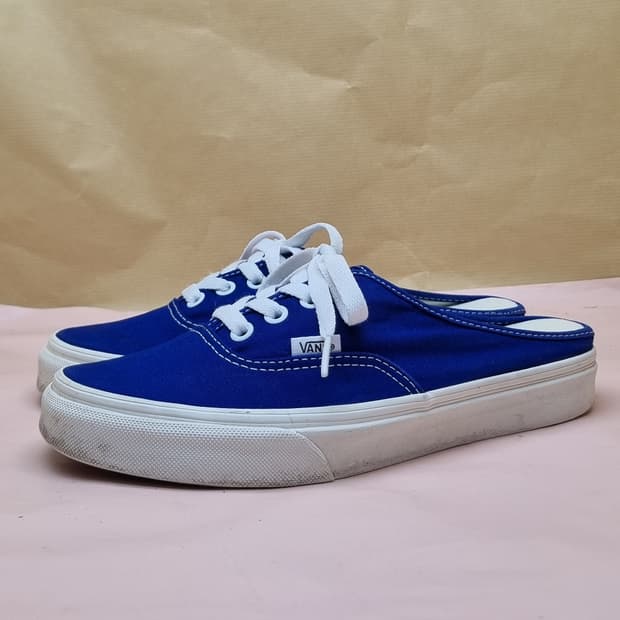 반스 어센틱 블루 여성뮬 235