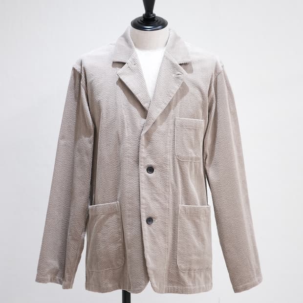 EEL 코듀로이 베이커리 자켓 m사이즈 그레이 베이지 아이엠샵 커버올