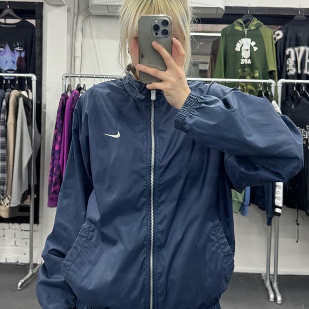 나이키 백스우시 올드스쿨 바람막이