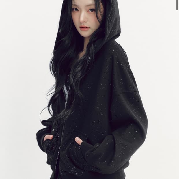 더티스 트윙클 후드집업