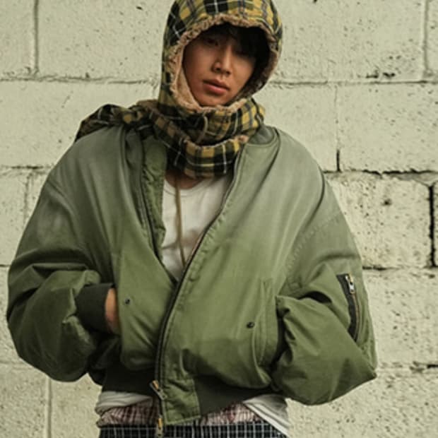 그레일즈 리버시블 후디 머플러