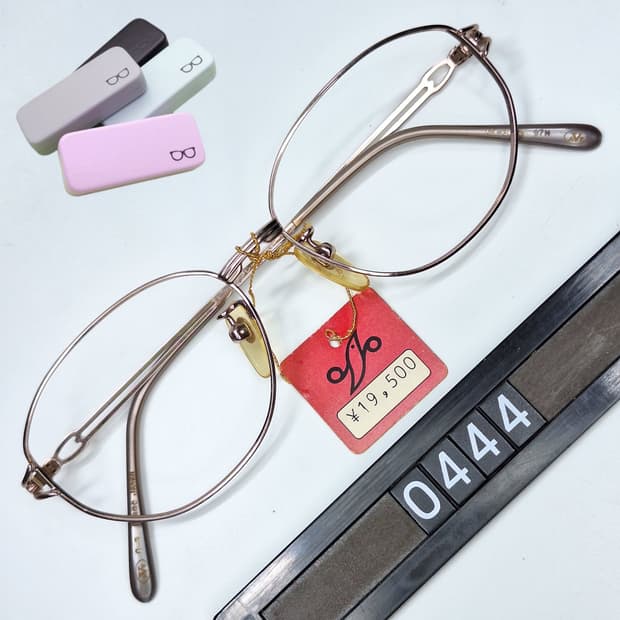 하세가와 AE-3002 안경테 51mm 오벌형 비타민 일본빈티지 데드스톡