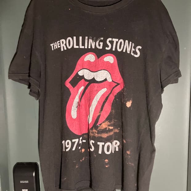 빈티지 롤링스톤스 1975 Tour M