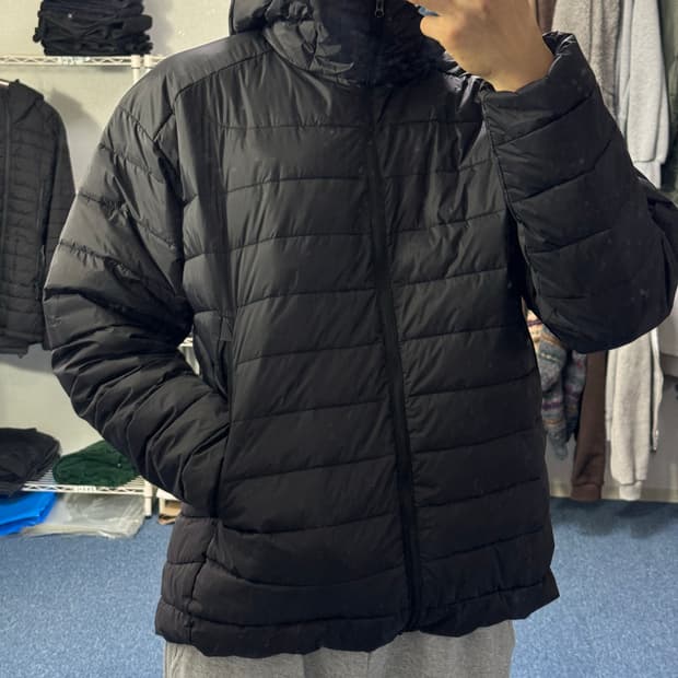 베이직경량패딩