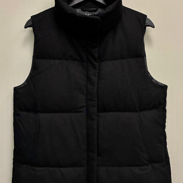 (L/우먼스)Theory 띠어리 울 다운 베스트 조끼 패딩베스트 