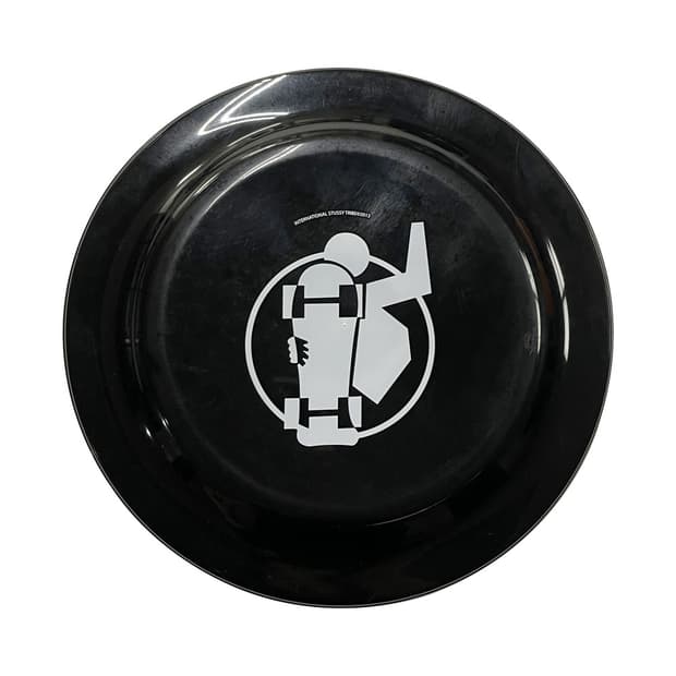 스투시 스케이트맨 프리스비 블랙