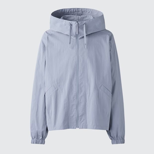 유니클로U 후드블루종 그레이 XL