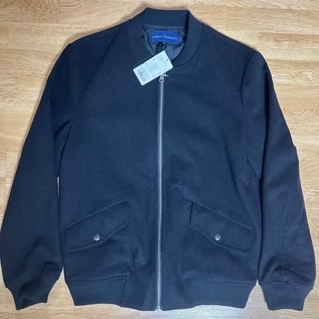 어반리서치 울 블루종 블랙