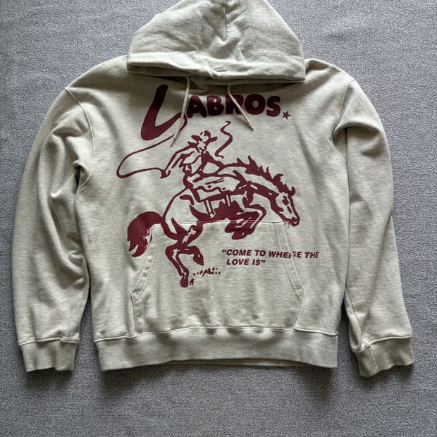 라브로스 카우보이 후드티 L