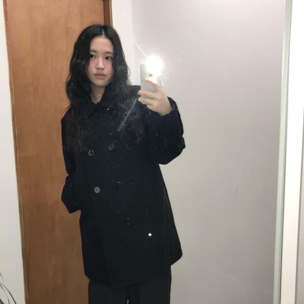 언더커버 UNDERCOVER Docking Pea Coat