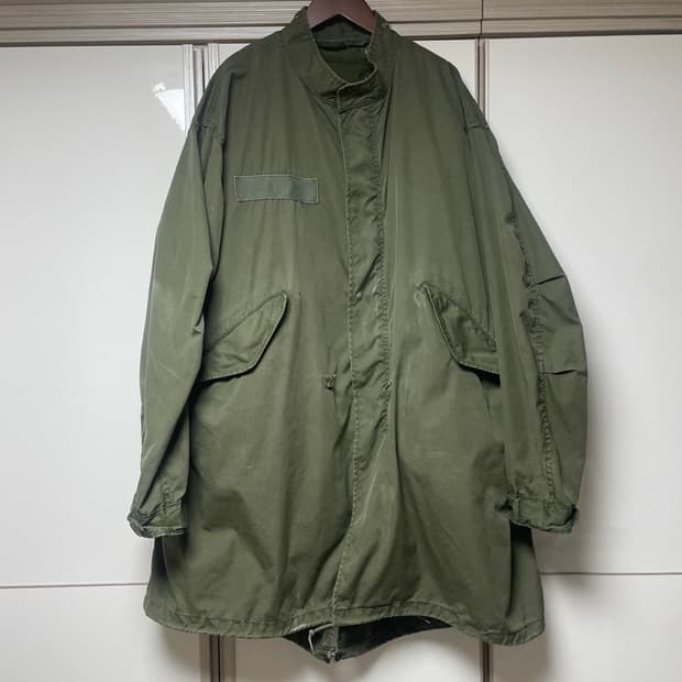 [M] 70s 오리지널 M65 개파카 피쉬테일 파카 풀세트