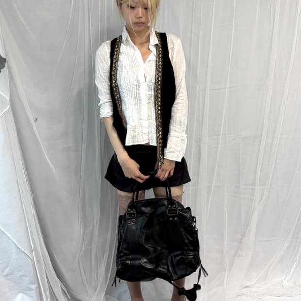 [Xaja] Layered Vest