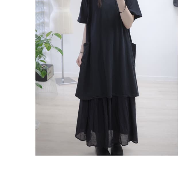 Presenten black mori one-piece