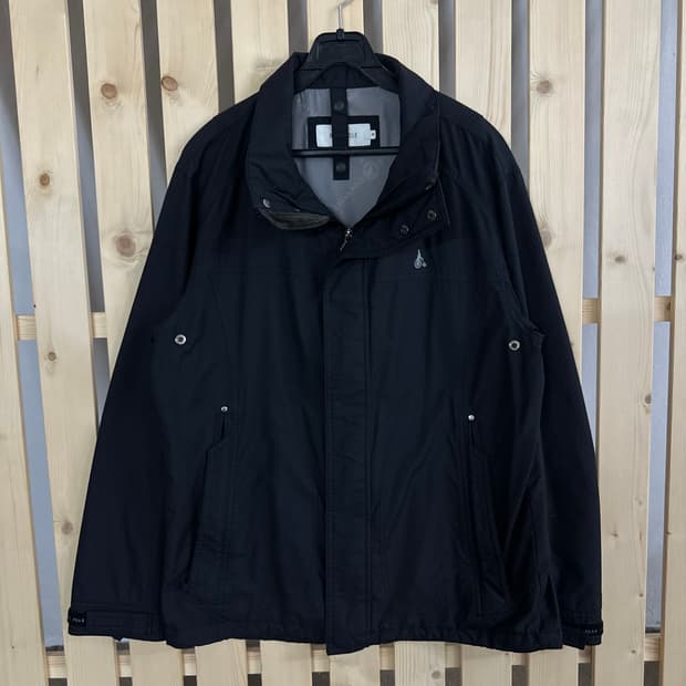 (M) 빈폴 블랙 바람막이 자켓 점퍼
