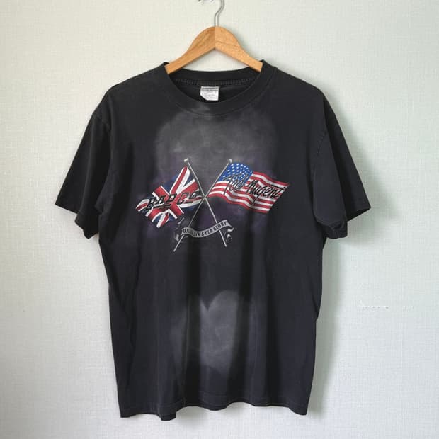 1996 배드컴퍼니 x 테드뉴전트 밴드 투어 티셔츠 usa, 싱글스티치