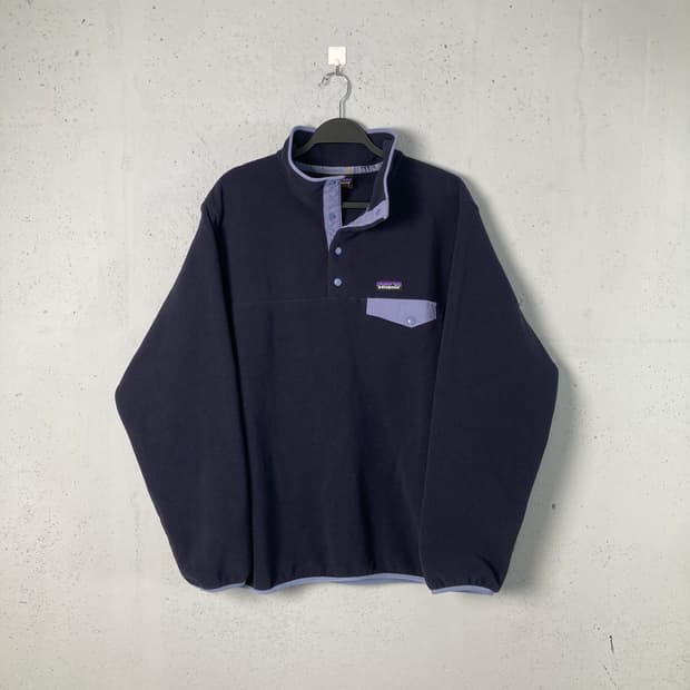 파타고니아 신칠라 네이비/스카이블루 (XXL) 새상품급