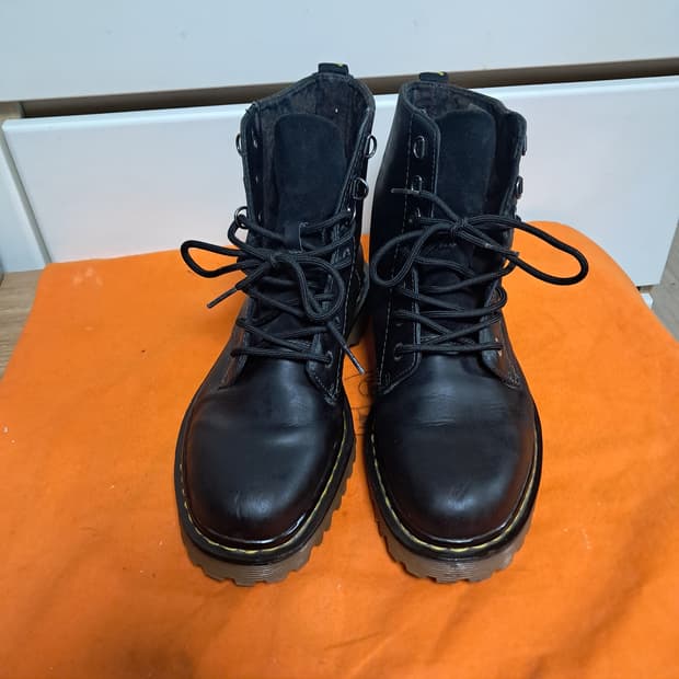 닥터마틴 워커 부츠 LUANA 블랙 UK 7 (260mm)