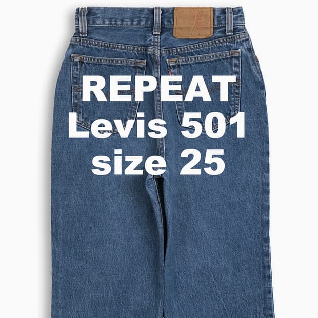 빈티지 리바이스 501 80s USA 25 인치 LV5012732