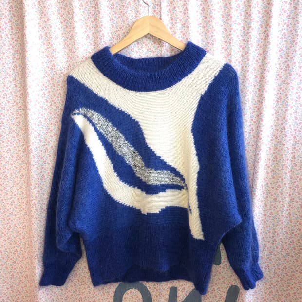 mohair over-sized knit