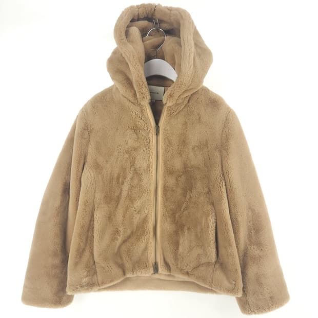 [여XS]빈스(VINCE) 플리스 보아털 후드 점퍼[Y61-096]