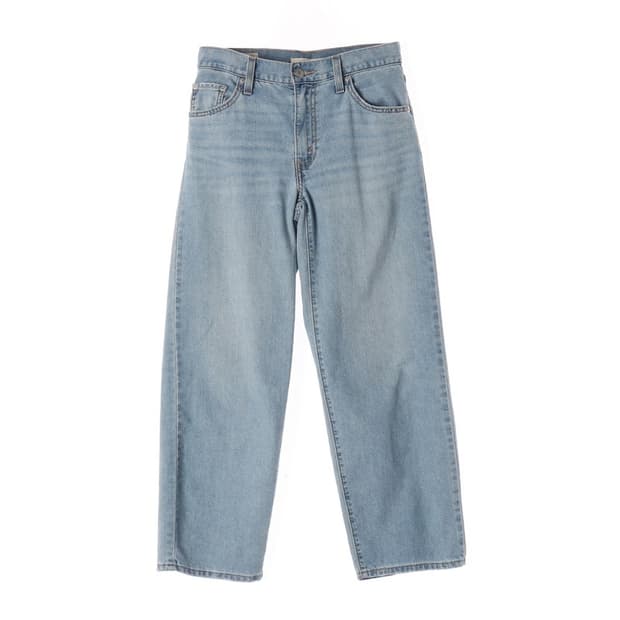 리바이스 Stay Loose 연청 와이드 데님 팬츠