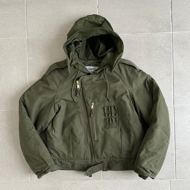 90s 빈티지 캐나다군 탱커 자켓