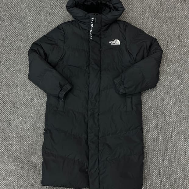 노스페이스 롱패딩 블랙