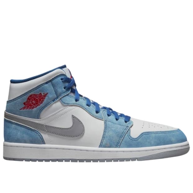 조던 1 미드 SE 프렌치 블루 파이어 레드 (260mm)