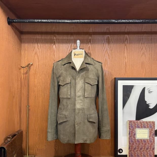 에토네 스웨이드 자켓