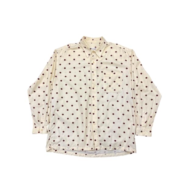 Posse 폴카 도트 셔츠