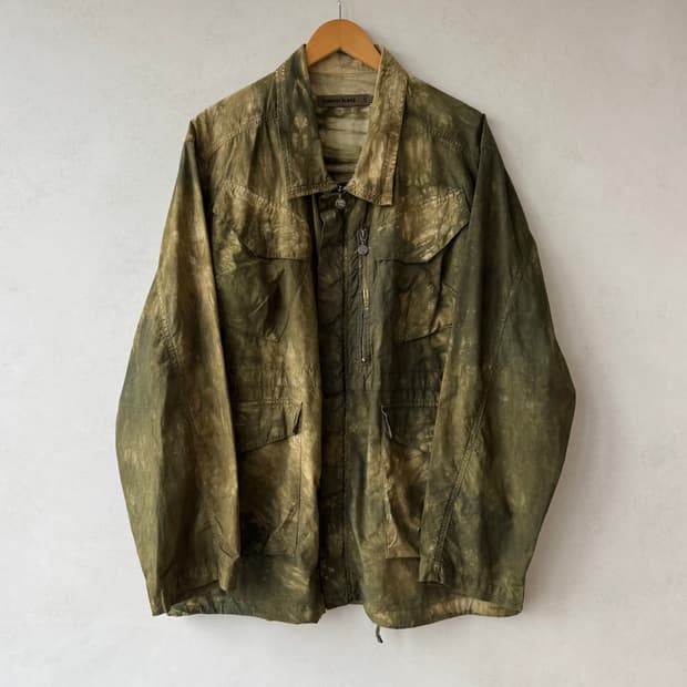 00s Aem’Kei 핸드다이 밀리터리 자켓