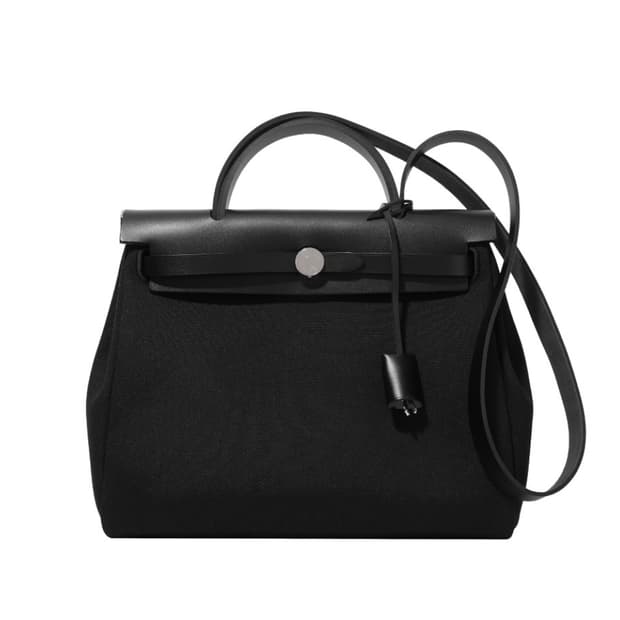 에르메스 에르백31 누아/누아 올블랙 은장 새상품