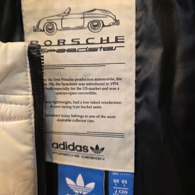 아디다스 포르쉐 디자인 스피드스터 패딩조끼 L 사이즈