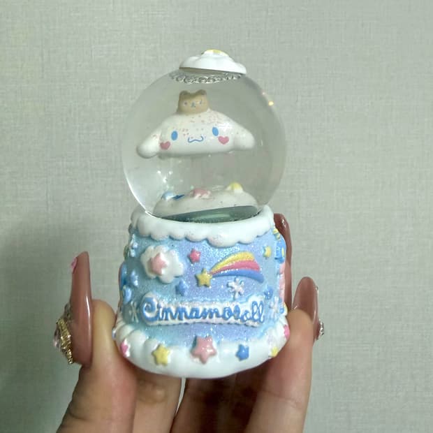 산리오 고전시나모롤 스노우볼 2016년도 상품