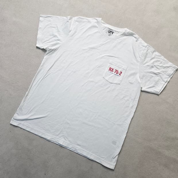 XL 유니클로X기동전사 그래픽 반팔티 0326Y