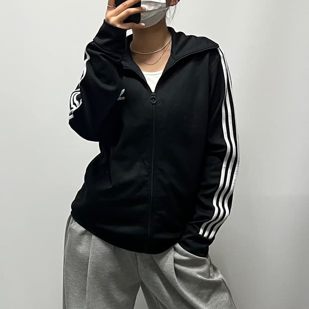 아디다스 유로파 트랙탑 져지 블랙 110 [092605]