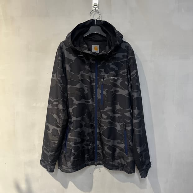 칼하트 카모 바람막이