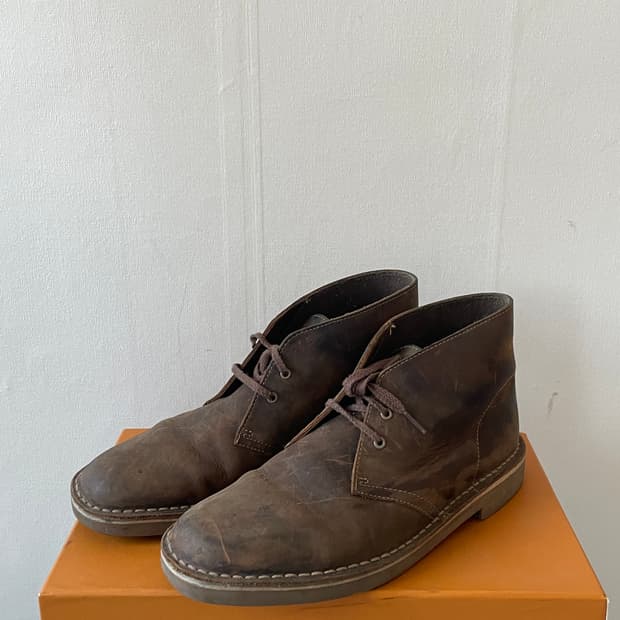 클락스 레더 데저트 부츠 260 (265)