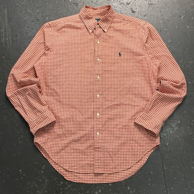 100 폴로 랄프로렌 컨트리 체크 셔츠