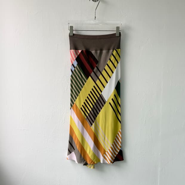 릭오웬스 20ss 프린팅 스커트