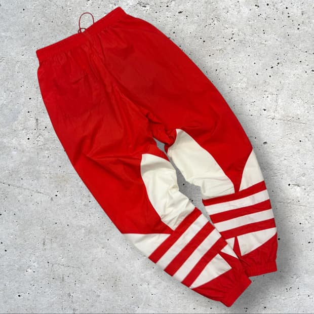 [XS] 아디다스 파이어버드 빨간색 삼선 트레이닝 바지 C774