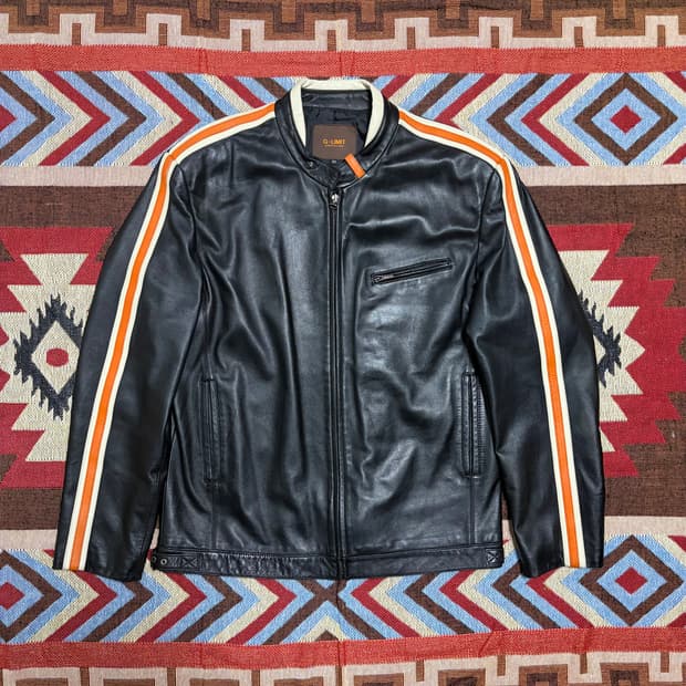 105) 램스킨 양가죽 레이서 가죽자켓