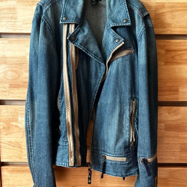 디젤 데님 라이더 자켓