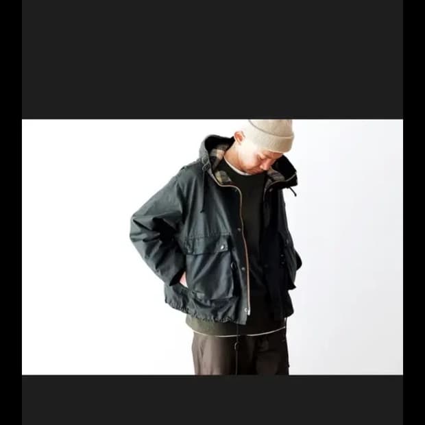 캡틴선샤인 바버 후디 자켓