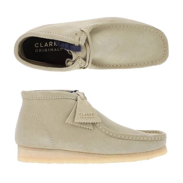 Clarks maple suade boots