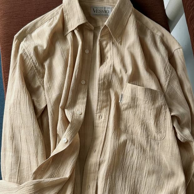 Rayon blend design jacquard shirt