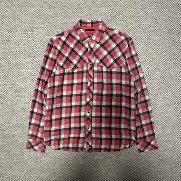 DIESEL western check shirt